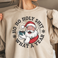 Load image into Gallery viewer, Funny Santa Sweatshirt, Sarcastic Christmas Sweatshirt, Adult Humor Holiday Pullover, Unisex Heavy Blend™ Crewneck Sweatshirt

