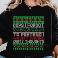 Load image into Gallery viewer, Ugly Christmas Sweater, Funny Xmas Holiday Sweatshirt, Adult Humor Gift
