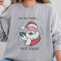Load image into Gallery viewer, Santa Sweatshirt, Ugly Christmas Sweater, Holiday Party Pullover, Unisex Santa Crewneck
