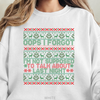Load image into Gallery viewer, Ugly Christmas Sweater, Funny Holiday Party Sweatshirt, Adult Humor Xmas Crewneck
