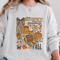 Load image into Gallery viewer, Funny Football Sweatshirt Gift For Fall, Football Gifts For Women, Game Day Football Sweatshirt, Funny Football Shirt
