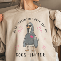 Load image into Gallery viewer, Goose Valentine Sweatshirt, Ugly Sweater For St Valentine Day, Gift For Valentines Day
