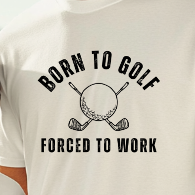 Is the Office Killing Your Swing? – Born to Golf, Forced to Work Shirt, Funny Tee for Golfers Who’d Rather Be Playing