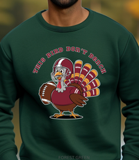 Load image into Gallery viewer, Funny Turkey Football Sweatshirt, Game Day Football Shirt, Thanksgiving Turkey Sweatshirt, Unisex Sweatshirt Sizes Small To 4X
