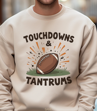 Load image into Gallery viewer, Funny Football Sweatshirt Gift For Fan, Football Team Gift For Him Her, Football Season Sweatshirt, Fall Season Shirt Gift For Fan
