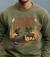 Load image into Gallery viewer, Funny Deer Hunter Sweatshirt, Pullover Shirt For Hunter, Hunting Season Crewneck, Unisex Sweatshirt Sizes S to 4XL
