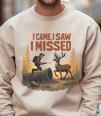 Load image into Gallery viewer, Funny Deer Hunter Sweatshirt, Pullover Shirt For Hunter, Hunting Season Crewneck, Unisex Sweatshirt Sizes S to 4XL

