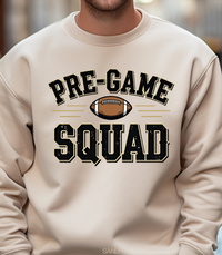 Load image into Gallery viewer, &quot;Pre-Game Squad&quot;Football Sweatshirt for Game Day, Tailgates, or Team Events
