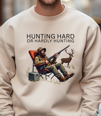 Load image into Gallery viewer, Funny Deer Hunter Sweatshirt, Pullover Shirt For Hunter, Hunting Season Crewneck, Unisex Sweatshirt Sizes S to 4XL
