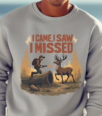 Load image into Gallery viewer, Funny Deer Hunter Sweatshirt, Pullover Shirt For Hunter, Hunting Season Crewneck, Unisex Sweatshirt Sizes S to 4XL
