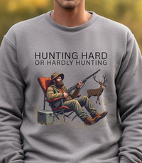 Load image into Gallery viewer, Funny Deer Hunter Sweatshirt, Pullover Shirt For Hunter, Hunting Season Crewneck, Unisex Sweatshirt Sizes S to 4XL
