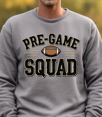 Load image into Gallery viewer, &quot;Pre-Game Squad&quot;Football Sweatshirt for Game Day, Tailgates, or Team Events

