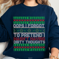 Load image into Gallery viewer, Ugly Christmas Sweater, Funny Xmas Holiday Sweatshirt, Adult Humor Gift
