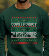 Load image into Gallery viewer, Ugly Christmas Sweater, Funny Holiday Party Sweatshirt, Adult Humor Xmas Crewneck
