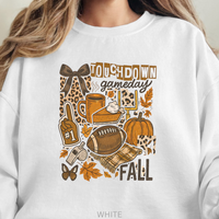 Load image into Gallery viewer, Funny Football Sweatshirt Gift For Fall, Football Gifts For Women, Game Day Football Sweatshirt, Funny Football Shirt
