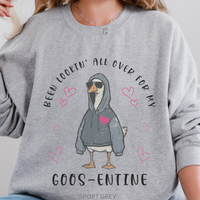 Load image into Gallery viewer, Goose Valentine Sweatshirt, Ugly Sweater For St Valentine Day, Gift For Valentines Day
