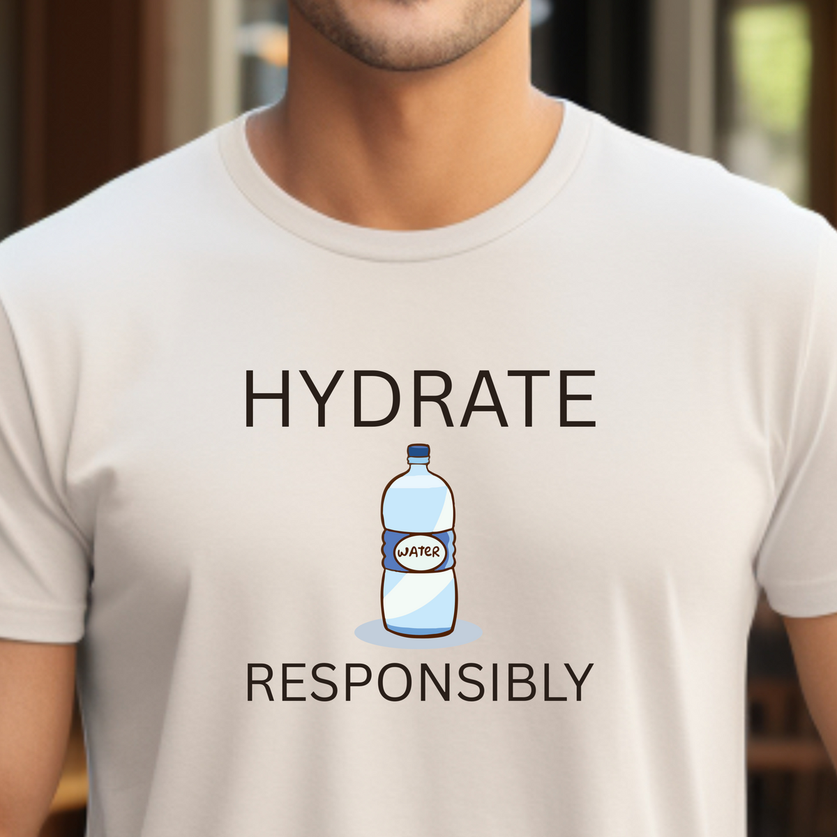 Hydrate Responsibly Tailgate Shirt, Unisex Jersey Short Sleeve Tee