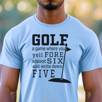 Load image into Gallery viewer, Funny Golf Shirt, Golf Gift For Dad, Golf Shirt Gift For Husband, Funny Golf Gift, Golf Shirt Men, Golf Tshirt for Men, Golf Lover Gift, Putting Is Hard Shirt
