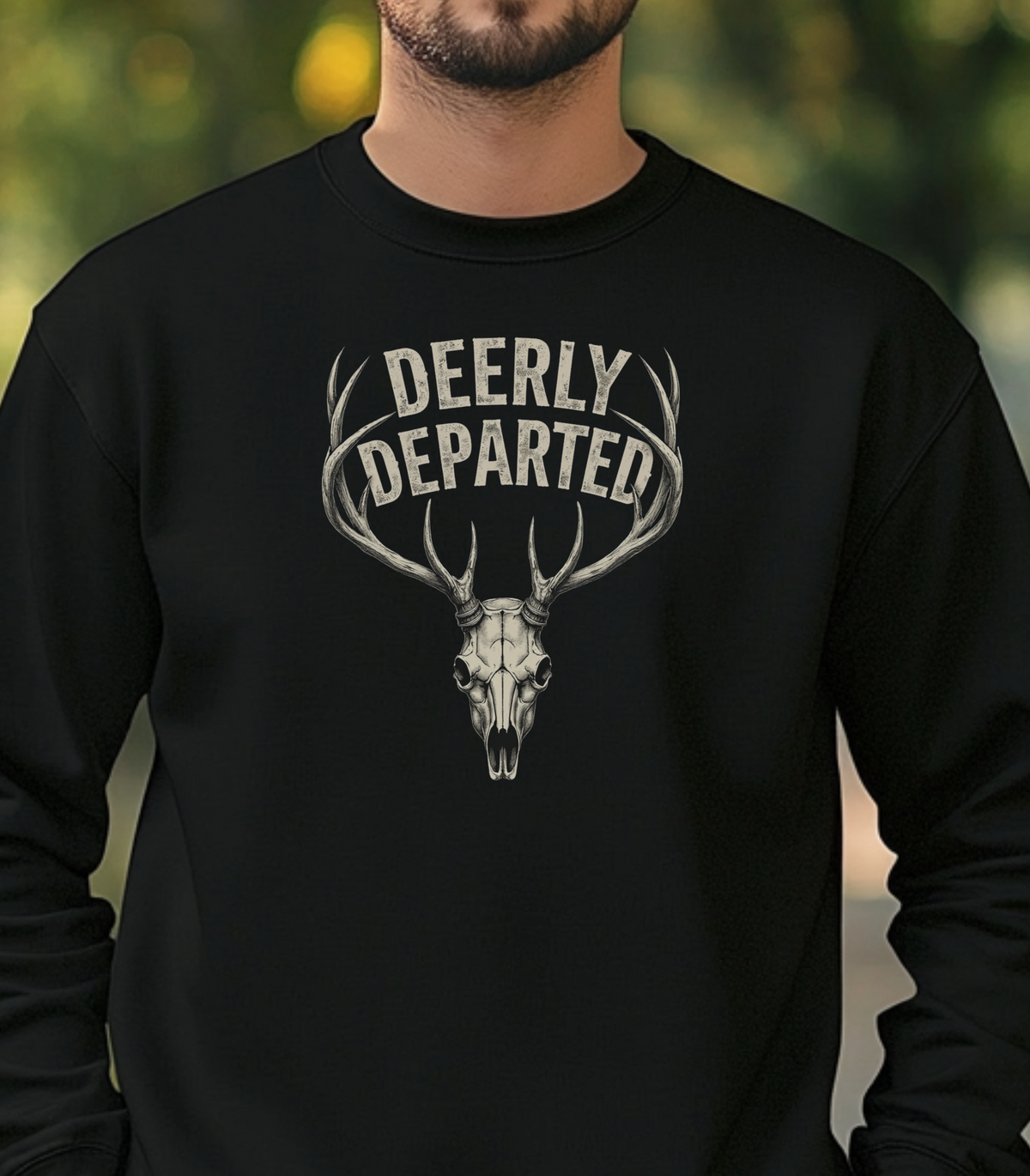 Funny Deer Hunter Sweatshirt, Pullover Shirt For Hunter, Hunting Season Crewneck, Unisex Sweatshirt Sizes S to 4XL