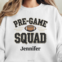 Load image into Gallery viewer, Custom Football T-Shirt – Personalized &quot;Pre-Game Squad&quot; Shirt for Game Day, Tailgates, or Team Events
