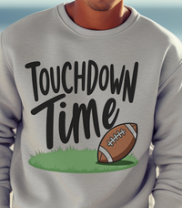 Load image into Gallery viewer, Touchdown Time T-Shirt, Game Day Football Tee, Fall Tailgate Shirt for Fans, Sports Party Top, Fun Football Shirt for Men or Women
