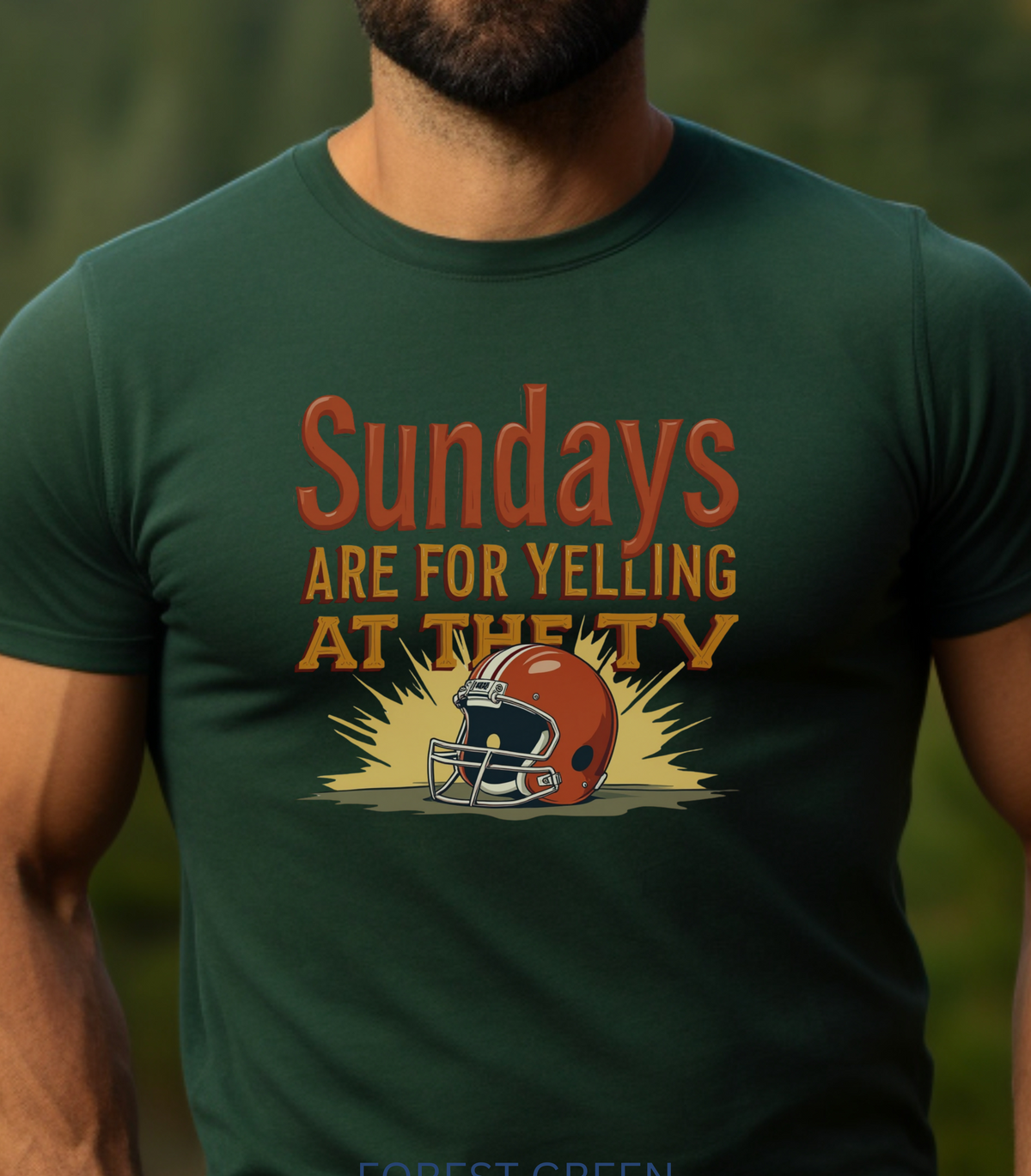 Funny Football Fan Shirt, Game Day Tshirt, Funny Sports Tee, Tailgate Tee, Fall Football Season Fan Shirt, Sudays Are For Yelling At The TV