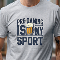 Load image into Gallery viewer, Funny Football Fan Shirt For Pregaming, Tailgating Tshirt For Fan, Unisex Jersey Short Sleeve Tee Sizes S-4XL
