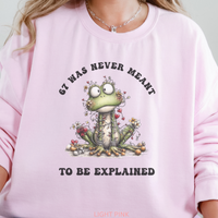 Load image into Gallery viewer, 67 Frog Sweatshirt, Frog Meme Shirt, 67 Inside Joke Crewneck, Unisex Amphibian Pullover, Not Explained
