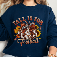 Load image into Gallery viewer, Funny Football Sweatshirt Gift For Fall, Football Gifts For Women, Women Football Shirts, Game Day Football Sweatshirt, Funny Football Shirt, Cow Pumpkin
