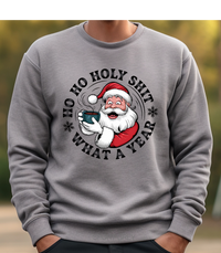 Load image into Gallery viewer, Funny Santa Sweatshirt, Sarcastic Christmas Sweatshirt, Adult Humor Holiday Pullover, Unisex Heavy Blend™ Crewneck Sweatshirt
