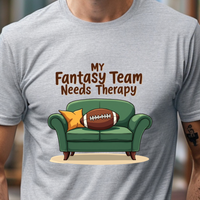 Load image into Gallery viewer, Funny Fantasy Team Football Shirt For Fans, Fans With Struggling Teams Tshirt, Perfect Gift For League Mates Who Can&#39;t Catch A Break
