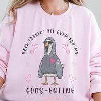 Load image into Gallery viewer, Goose Valentine Sweatshirt, Ugly Sweater For St Valentine Day, Gift For Valentines Day

