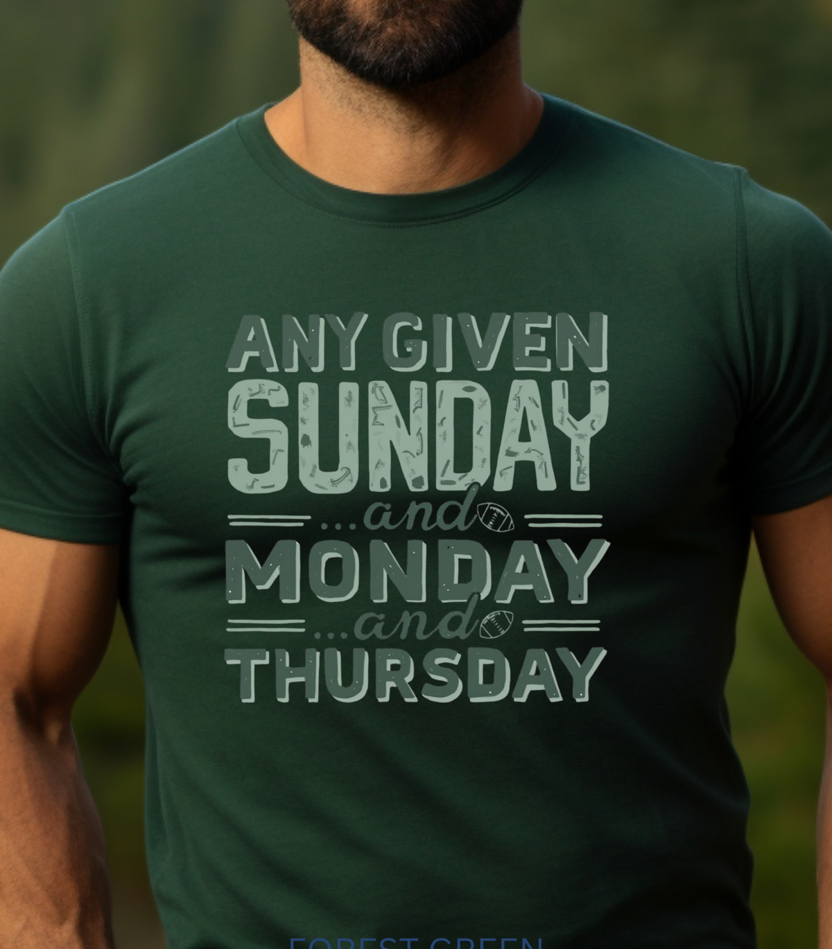 Funny Football Shirt For Men, Football Fan Shirt, Birthday Gift For Dad, Game Day Dad Shirt, Football Shirt For Sunday, Monday, Thursday