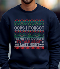 Load image into Gallery viewer, Ugly Christmas Sweater, Funny Holiday Party Sweatshirt, Adult Humor Xmas Crewneck
