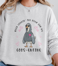 Load image into Gallery viewer, Goose Valentine Sweatshirt, Ugly Sweater For St Valentine Day, Gift For Valentines Day
