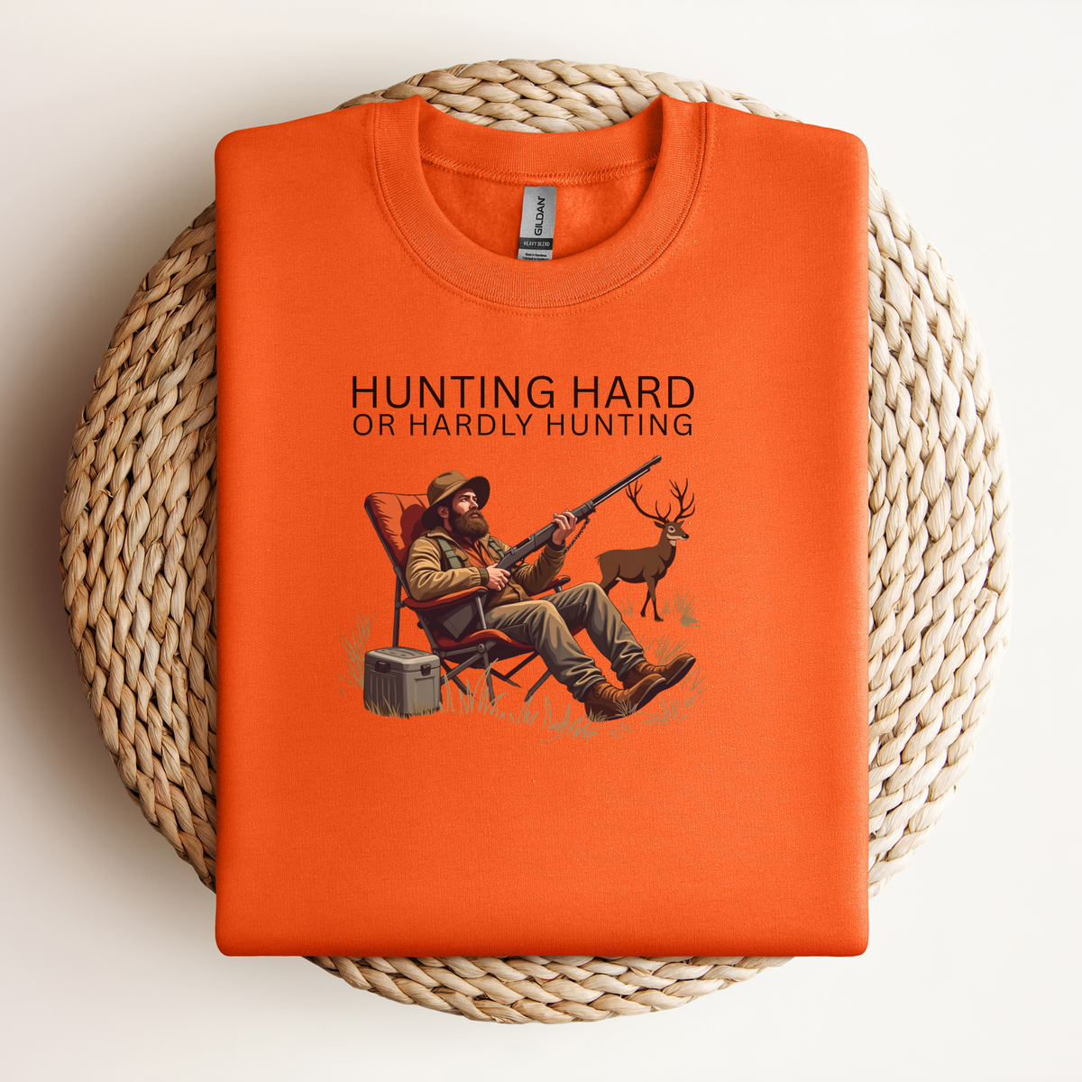 Funny Deer Hunter Sweatshirt, Pullover Shirt For Hunter, Hunting Season Crewneck, Unisex Sweatshirt Sizes S to 4XL