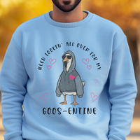 Load image into Gallery viewer, Goose Valentine Sweatshirt, Ugly Sweater For St Valentine Day, Gift For Valentines Day
