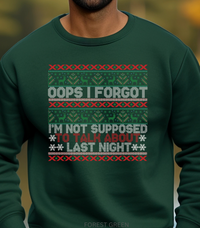 Load image into Gallery viewer, Ugly Christmas Sweater, Funny Holiday Party Sweatshirt, Adult Humor Xmas Crewneck
