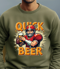 Load image into Gallery viewer, Funny Football Sweatshirt Gift For Fan, Football Team Gift For Him Her, Football Season Sweatshirt, Fall Season Shirt Gift For Fan
