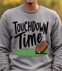 Load image into Gallery viewer, Touchdown Time T-Shirt, Game Day Football Tee, Fall Tailgate Shirt for Fans, Sports Party Top, Fun Football Shirt for Men or Women
