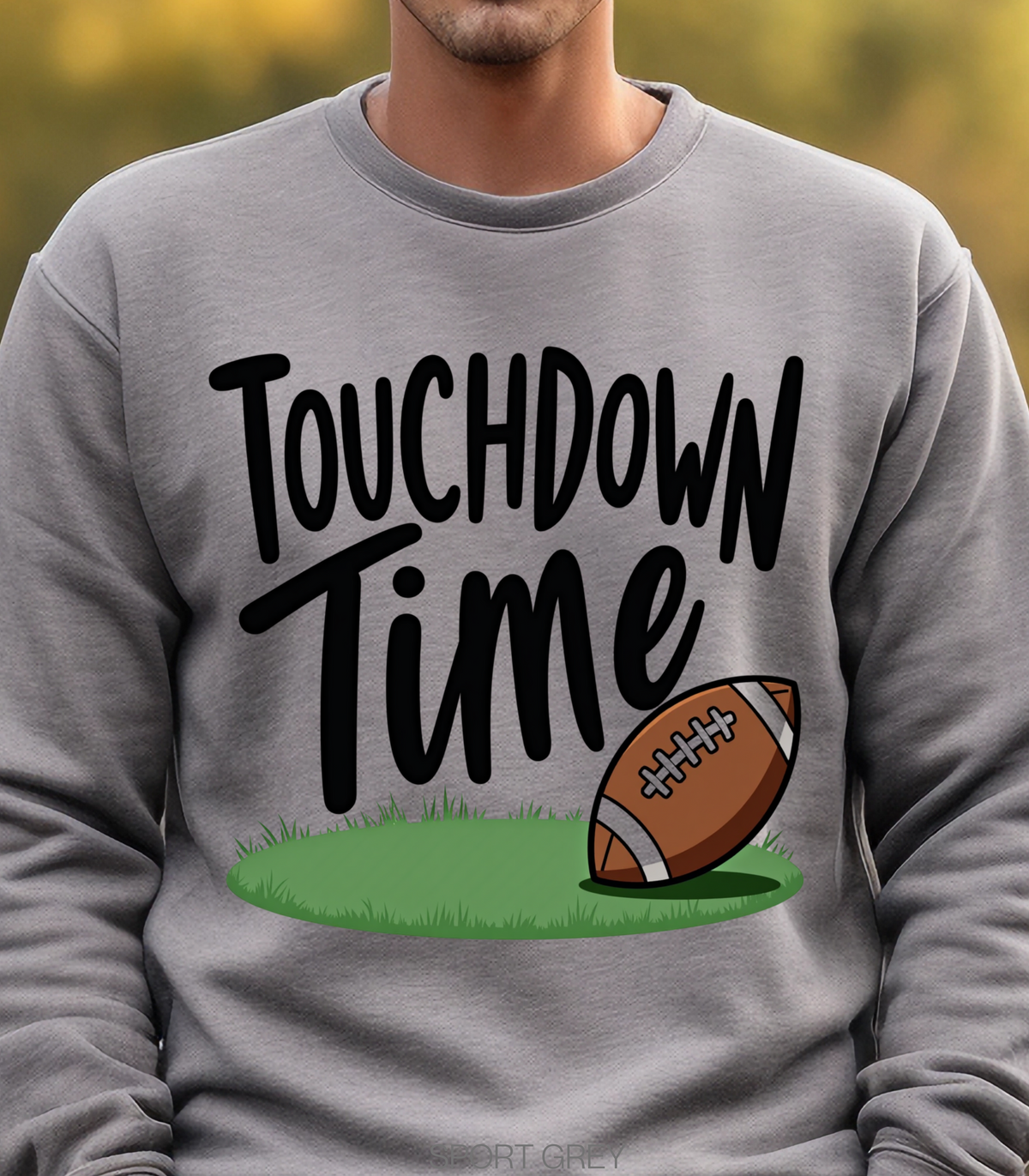 Touchdown Time T-Shirt, Game Day Football Tee, Fall Tailgate Shirt for Fans, Sports Party Top, Fun Football Shirt for Men or Women